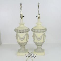 Vintage CASUAL LAMPS 1995 Pair of Table Lamps