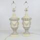 Vintage Casual Lamps Pair Of Table Lamps