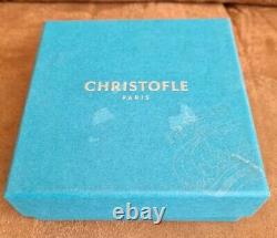 Vintage Christofle ALBI Pair Silver Plate Salt & Pepper Shakers Cruet With Box