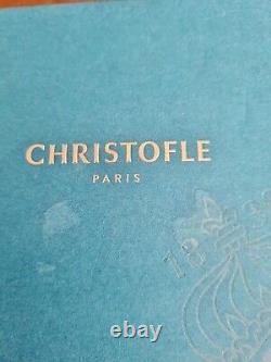 Vintage Christofle ALBI Pair Silver Plate Salt & Pepper Shakers Cruet With Box
