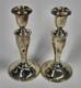 Vintage Classic Pair Of Gorham Sterling Silver Candlesticks 815 Weighted 699gr
