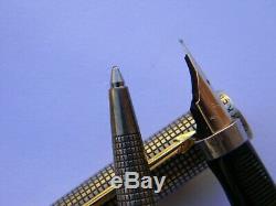 Vintage Couple Parker 75 Cisele' Fountainpen & Ballpoint Used