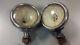 Vintage Cowl Lights 1932 Ford Original Stainless Steel Running Lights Pair Lamps