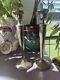 Vintage Crown Sterling Silver Weighted Candlesticks (pair)