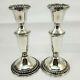 Vintage Empire Silver Company. 925 Sterling Candlestick Pair 6.0 Inch 1950/60s