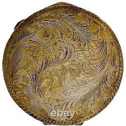 Vintage Enamel Compact Italian 800 Silver Courting Couple