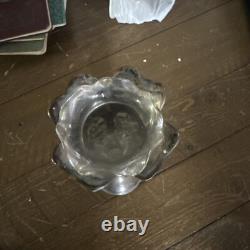 Vintage England Pair Of Sterling Silver 6 Vase # R2489654 Lion Hallmark