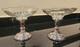 Vintage Glass Candy Dish With Sterling Silver Candlestick Base Pair