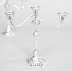 Vintage Gorham Sterling Silver Candelabras a Pair