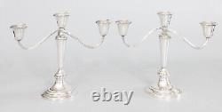 Vintage Gorham Sterling Silver Candelabras a Pair