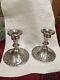 Vintage Gorham Sterling Silver Candle Holders (weighted Pair)