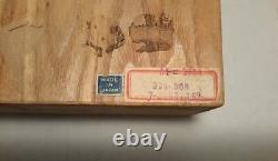 Vintage Japan Japanese 950 Sterling Silver Vases Pair. Original Box