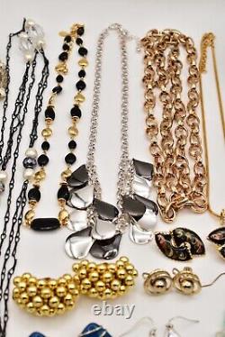Vintage Jewelry Lot Givenchy Trifari Anne Klein Monet 1928 JJ Liz Claiborne J94