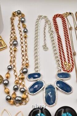 Vintage Jewelry Lot Givenchy Trifari Anne Klein Monet 1928 JJ Liz Claiborne J94