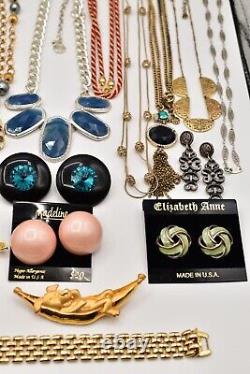 Vintage Jewelry Lot Givenchy Trifari Anne Klein Monet 1928 JJ Liz Claiborne J94