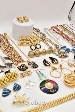 Vintage Jewelry Lot Givenchy Trifari Anne Klein Monet 1928 JJ Liz Claiborne J94