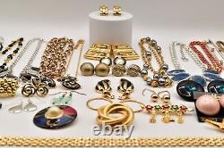 Vintage Jewelry Lot Givenchy Trifari Anne Klein Monet 1928 JJ Liz Claiborne J94
