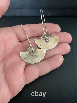Vintage L&H Lewis and Heubner Sterling Silver Earrings 6.8g