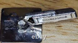 Vintage Mens Cufflinks Horse 925 Sterling Silver Equestrian Jewelry