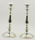 Vintage Old French By Gorham Pair Of Sterling Silver 10 Candlestick Holders