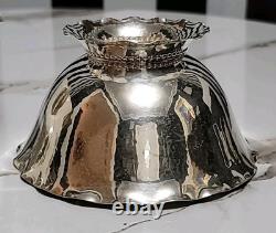 Vintage PAIR C. G. H. Sterling Silver 4.75 Footed Bowls Hallmark Sweden No Mono