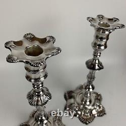 Vintage PAIR Gorham Myers MMA Reproduction Candlesticks Silver plate