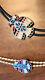 Vintage Pair Bolo Ties His / Hers Firebird Excellent Condition