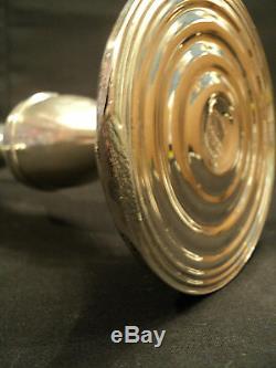 Vintage Pair Duchin Sterling Silver 3-lite Candelabra / Candlesticks