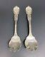 Vintage Pair Francis 1 Reed & Barton Sterling Silver Ice Cream Forks Very Good