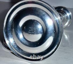 Vintage Pair International Prelude Sterling Silver 7 Candlesticks