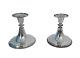 Vintage Pair Of Elegant Candlesticks Portuguese Silver 0.925 Eagle 125 Grams