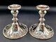 Vintage Pair Of Gorham 5 Ep Candlesticks Yc3004