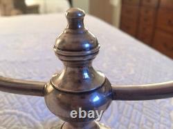 Vintage Pair Of Gorham Sterling Silver Cement Filled And Reinforced Candelabras