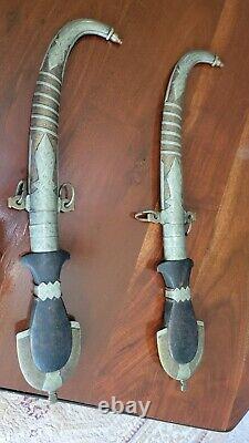 Vintage Pair Of Morrocan Daggers
