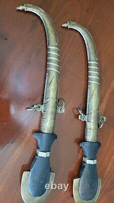 Vintage Pair Of Morrocan Daggers