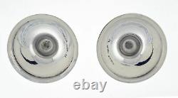 Vintage Pair Of Tiffany & Co Solid Sterling Silver Candlestick Tapersticks 4.25