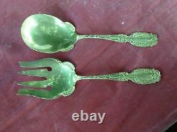 Vintage Pair Of Whiting Serving Fork And Spoon