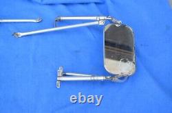 Vintage Pair ROBERK West Coast Style Universal Truck Mirrors Used 1960s / 1970s