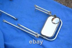 Vintage Pair ROBERK West Coast Style Universal Truck Mirrors Used 1960s / 1970s