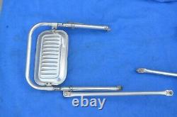 Vintage Pair ROBERK West Coast Style Universal Truck Mirrors Used 1960s / 1970s