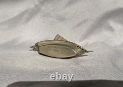 Vintage Pair Sailboats Sterling Silver Salt and Pepper Shaker 925 Ship