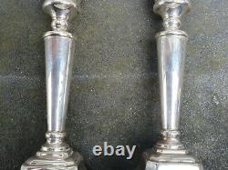 Vintage Pair Solid Silver Sterling 925 Birmingham 1996 Millington Candlesticks