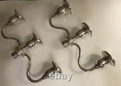 Vintage Pair Sterling Silver International Prelude Candlesticks Candelabra