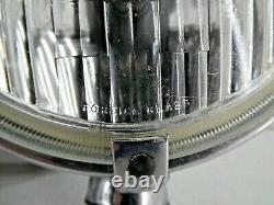 Vintage Pair of Classic Car Lucas FT/LR 10/11 Silver Sabre Spot Light Lamps A12