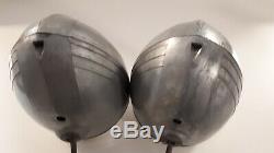 Vintage Pair of ELECTROLINE 2200 Headlights Hot Rat Rod V8 1932 1933 34 Roadster