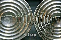Vintage Pair of Empire Sterling Silver # 46 Weighted Candleholders 502.5Gr