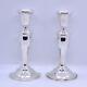 Vintage Pair Of Gorham 815/1 925 Sterling Silver Weighted Candlesticks 6-3/4