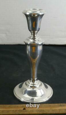 Vintage Pair of Gorham Sterling Silver Weighted Candlesticks 815/1 NICE