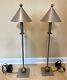 Vintage Pair Of Robert Sonneman For Kovacs Buffet Lamps