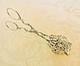 Vintage Pair Of Solid Silver Swedish Tea Party Biscuits Tongs Malmo 1958
